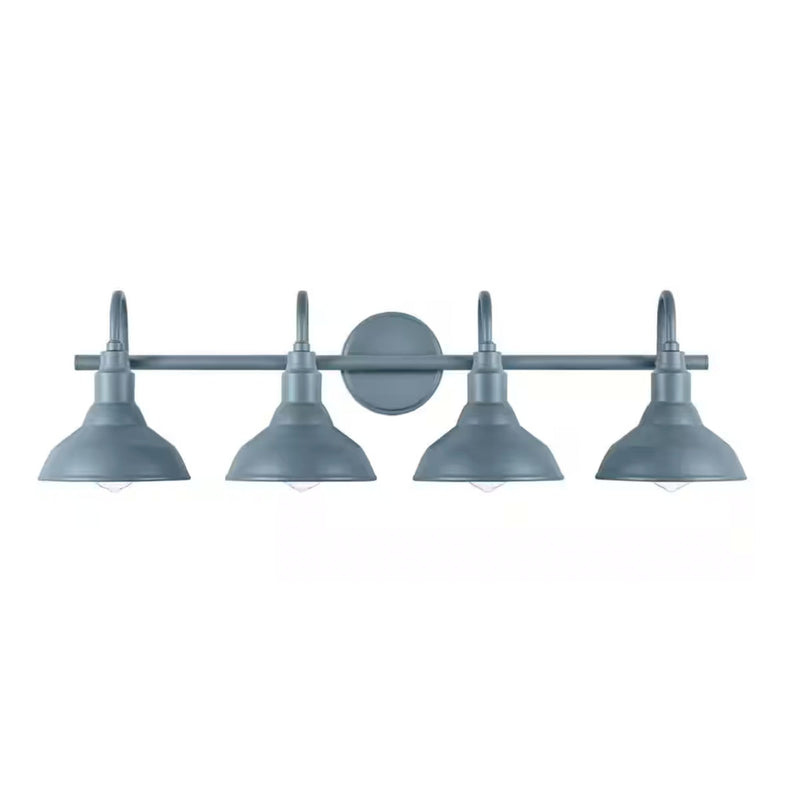 Kelford 32 in. 4-Light Blue Vanity Bath Light - 1008480797