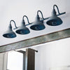 Hampton Bay HDP99190BLU 32" Lámpara de Baño Kelford Azul 4 Luces | MiOfertas