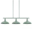 Kelford 35 in. 3-Light Teal Island Chandelier - 1008480831