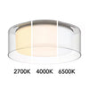 Home Decorators Collection HB3800-35 13" Lámpara LED Inteligente Níquel Cepillado | MiOfertas