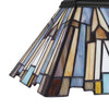 Home Decorators Collection HD7837H Lámpara Colgante Mini Negra con Pantalla Tiffany | MiOfertas