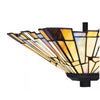 Home Decorators Collection HD7837M 12" Lámpara Semienrasada Tiffany Negro Mate | MiOfertas