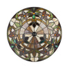 Home Decorators Collection HD7840A 12" Lámpara Semienrasada Tiffany Negra Mate | MiOfertas