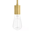 Hampton Bay C6379 30" Lámpara de Baño Hensley Oro y Mármol Falso | MiOfertas