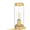Hampton Bay V02502-4L-Brass Loveland 25" Lámpara de Tocador Latón 4 Luces | MiOfertas