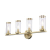 Hampton Bay V02502-4L-Brass Loveland 25" Lámpara de Tocador Latón 4 Luces | MiOfertas