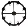 Hampton Bay 71717 BK Loveland 8-Light Candelabro Negro Rueda de Carro | MiOfertas