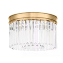 North Falls 13 in. 3-Light Gold Flush Mount - 1008653802