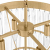 Home Decorators Collection 30800-HBTG Lámpara Colgante 5 Luces Oro con Cristal | MiOfertas