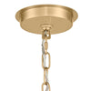Home Decorators Collection 30800-HBTG Lámpara Colgante 5 Luces Oro con Cristal | MiOfertas