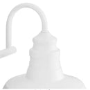 Elmcroft 58.5 in. 6-Light Designer White Farmhouse Vanity with Metal Shades - 1008761425