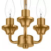 Home Decorators Collection HD34265B1 12.25" Lámpara de Techo Dorado Cepillado 3 Luces | MiOfertas