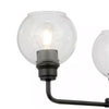 Hampton Bay LBZ8103AX-01/MB Lámpara Colgante Florabelle 3 Luces Negro Mate | MiOfertas