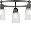 Hampton Bay LCF8105AX-01/MB Timphaven Candelabro Negro Mate 5 Luces | MiOfertas
