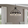 Hampton Bay LCF8105AX-01/MB Timphaven Candelabro Negro Mate 5 Luces | MiOfertas