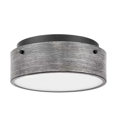 Home Decorators Collection HB3805-43 14" Lámpara de Techo Empotrada Negra Mate con Madera Ébano | MiOfertas