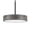 Home Decorators Collection HB3807-43 Lámpara Colgante Negra Mate 4 Luces con Madera Ébano | MiOfertas