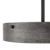 Home Decorators Collection HB3807-43 Lámpara Colgante Negra Mate 4 Luces con Madera Ébano | MiOfertas