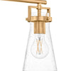 Home Decorators Collection 4001003SG-848 22" Lámpara de Tocador Latón Satinado 3 Luces | MiOfertas