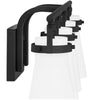 Home Decorators Collection 4001004MG-112 30.75" Lámpara de Tocador Negra Mate 4 Luces | MiOfertas