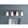 Home Decorators Collection 4001004MG-112 30.75" Lámpara de Tocador Negra Mate 4 Luces | MiOfertas