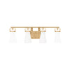 Home Decorators Collection 4001004MG-848 30.75" Lámpara Tocador Latón Satinado 4 Luces | MiOfertas