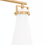Home Decorators Collection 4001004MG-848 30.75" Lámpara Tocador Latón Satinado 4 Luces | MiOfertas