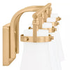 Home Decorators Collection 4001004MG-848 30.75" Lámpara Tocador Latón Satinado 4 Luces | MiOfertas