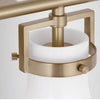 Home Decorators Collection 4001004MG-848 30.75" Lámpara Tocador Latón Satinado 4 Luces | MiOfertas
