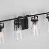 Home Decorators Collection 4001004SG-112 30.75" Lámpara de Tocador Negra Mate | MiOfertas