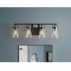 Home Decorators Collection 4001004SG-112 30.75" Lámpara de Tocador Negra Mate | MiOfertas