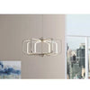 Hampton Bay HD7995A2 Birmingham Lámpara Colgante LED Níquel Cepillado | MiOfertas