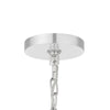 Hampton Bay KH-001M-CH Lámpara Colgante Cromo Jaula Geométrica | MiOfertas