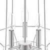 Hampton Bay KH-001M-CH Lámpara Colgante Cromo Jaula Geométrica | MiOfertas
