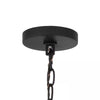 Hampton Bay KH-001M-BK Lámpara Colgante Geométrica Negra de 3 Luces | MiOfertas