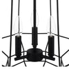 Hampton Bay KH-001M-BK Lámpara Colgante Geométrica Negra de 3 Luces | MiOfertas