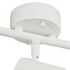Hampton Bay TE10c150018WWG 2 ft. Kit de Iluminación de Riel LED Inteligente Boedy Blanco Mate | MiOfertas