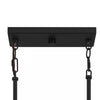 Home Decorators Collection HD6471J2 Lámpara Colgante Lineal Negra Mate con Madera | MiOfertas