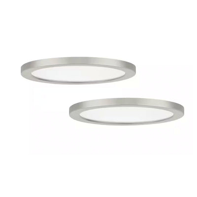 Commercial Electric LC0000153-01/BN 13" Lámpara LED Empotrable Ultra-Delgada 5CCT Níquel Cepillado ( | MiOfertas