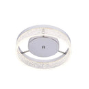 Kipling 13.78 in. 1-Light Chrome LED Flushmount - 1009519027