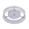 Home Decorators Collection 20747-005 13.78" Lámpara LED de Techo Cromada Kipling | MiOfertas