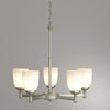 Hampton Bay IUT8115A-3 Lámpara de Techo 5 Luces Níquel Cepillado