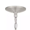 Hampton Bay HDP00705BN Lámpara de Araña Adelaide 4 Luces Cuentas Madera Blanco Envejecido Níquel Cep | MiOfertas