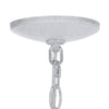 Hampton Bay HDP00705WW Lámpara Colgante Adelaide 4 Luces Cuentas Madera Blanca | MiOfertas