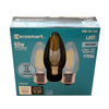 Foco LED Vintage Edison EcoSmart FG-04191 B11 Dimerizable Base Mediana Luz Día (3 piezas)