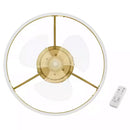 Preen 20 in. Integrated LED CCT Indoor Gold Ceiling Fan (1008624851)