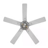 HAMPTON BAY 56056 52" Ventilador de Techo LED Ceylon Blanco Mate para Interior/Exterior | MiOfertas
