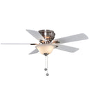 Hawkins 44 in. White Ceiling Fan (1001470111)