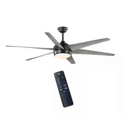 HOME DECORATORS COLLECTION 68004 68" Ventilador de Techo LED Negro Mate con Control Remoto | MiOfertas