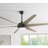 HOME DECORATORS COLLECTION 68004 68" Ventilador de Techo LED Negro Mate con Control Remoto | MiOfertas